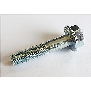 M12 x 45 (30mm thread) Hexagon Head Flange Serrated Bolt, High Tensile Grade 8.8 Bright Zinc Plated, DIN 6921
